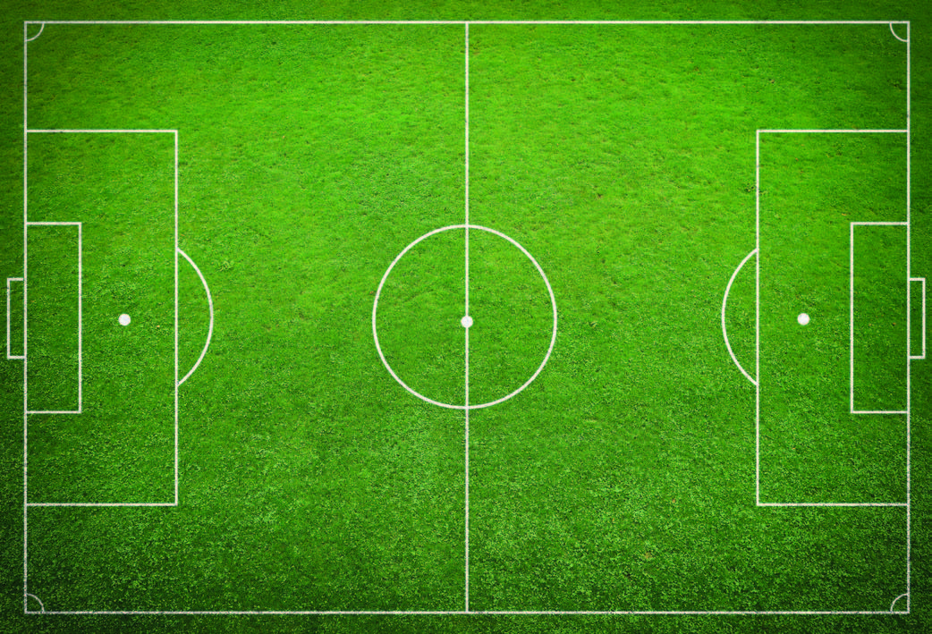 Iedereen weet min of meer hoe een voetbalveld ingedeeld is. Voetbalspelers zijn zeer vertrouwd met de verschillende zones van het veld.